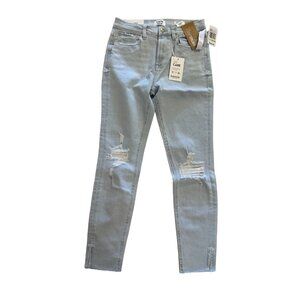 KENSIE Light Was Ultimate High Rise Skinny Jeans Size 4 NEW